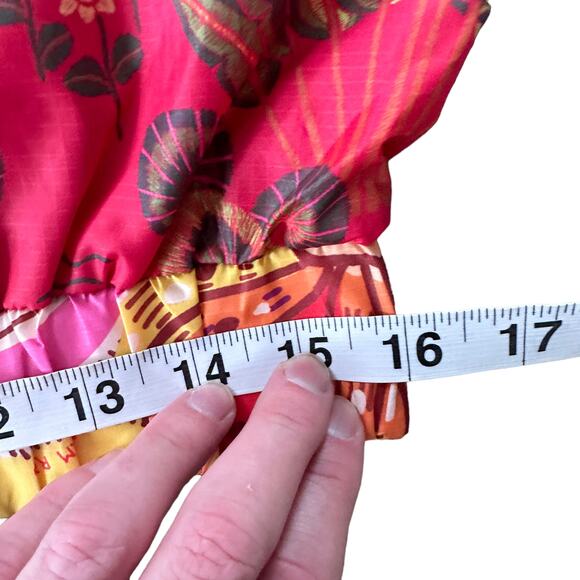 NEW Farm Rio Mixed Scarves Windbreaker - Picture 14 of 16